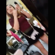 A man records his lady friend using a public restroom with his smartphone while he goes out shopping with her. She appears to only be pissing. Presented in 720P HD, however video is of a slower framerate. About 3 minutes.